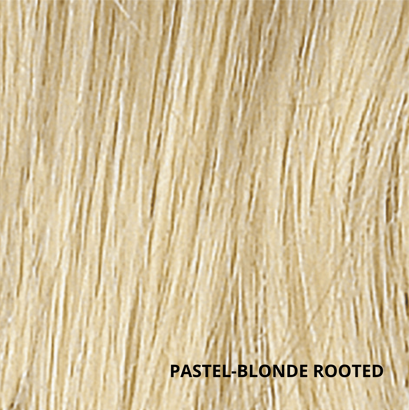 Pastel blonde rooted